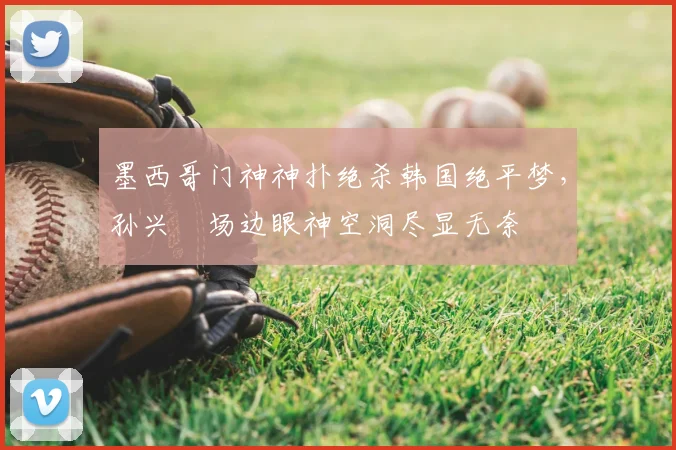 墨西哥门神神扑绝杀韩国绝平梦，孙兴慜场边眼神空洞尽显无奈
