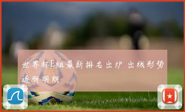 世界杯E组最新排名出炉 出线形势逐渐明朗